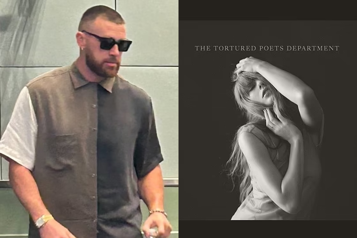 This is why Travis Kelce's color palette in his new album The Tortured ...