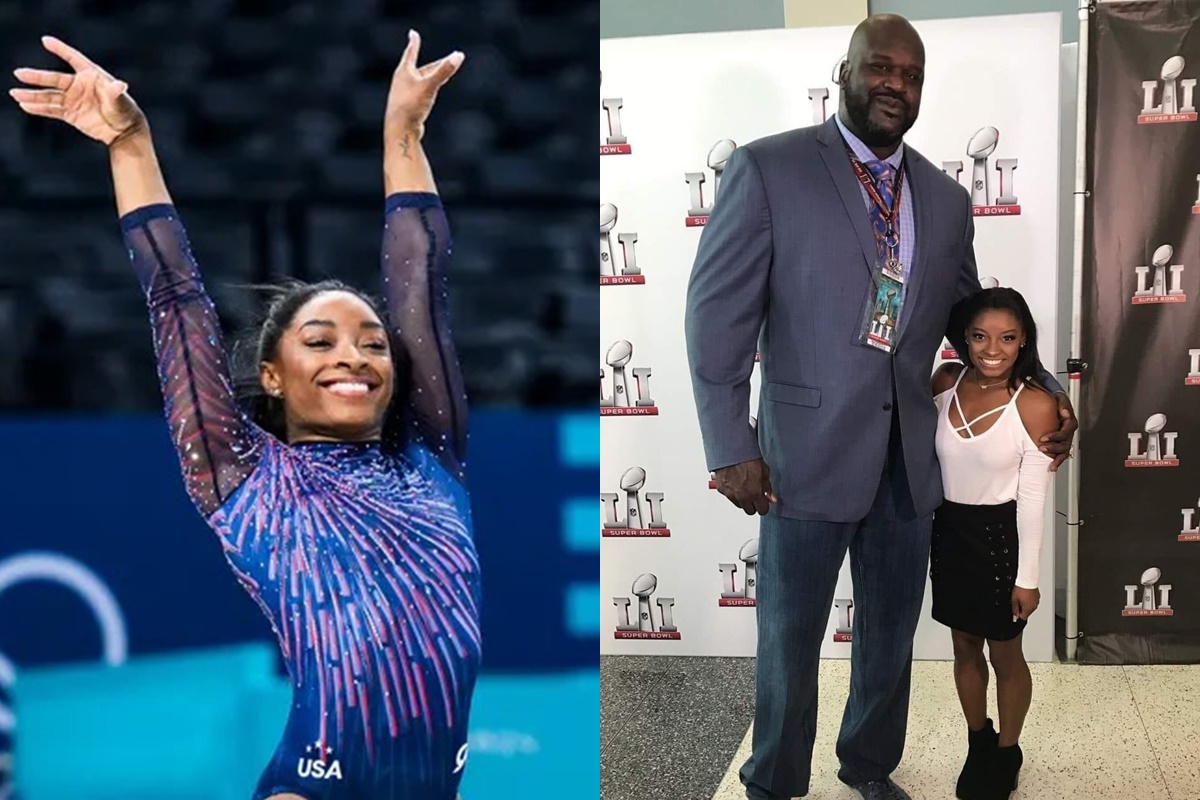 Simone Biles’ VIRAL Picture with NBA Icon Shaquille O’Neal Resurfaces