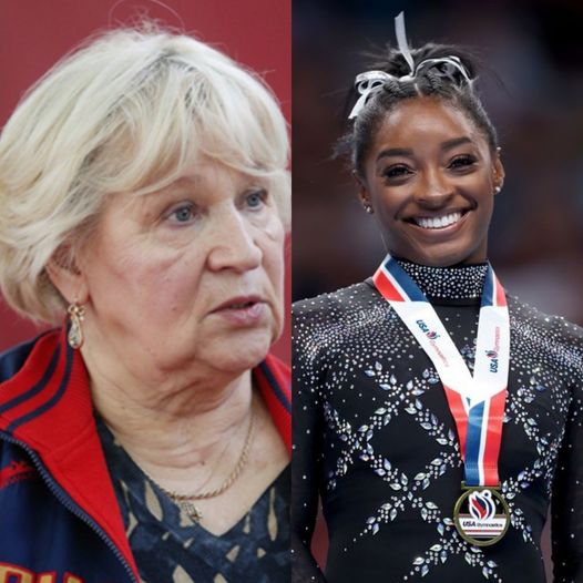 Russia gymnast coach wants rule changed after Simone Biles wins for the